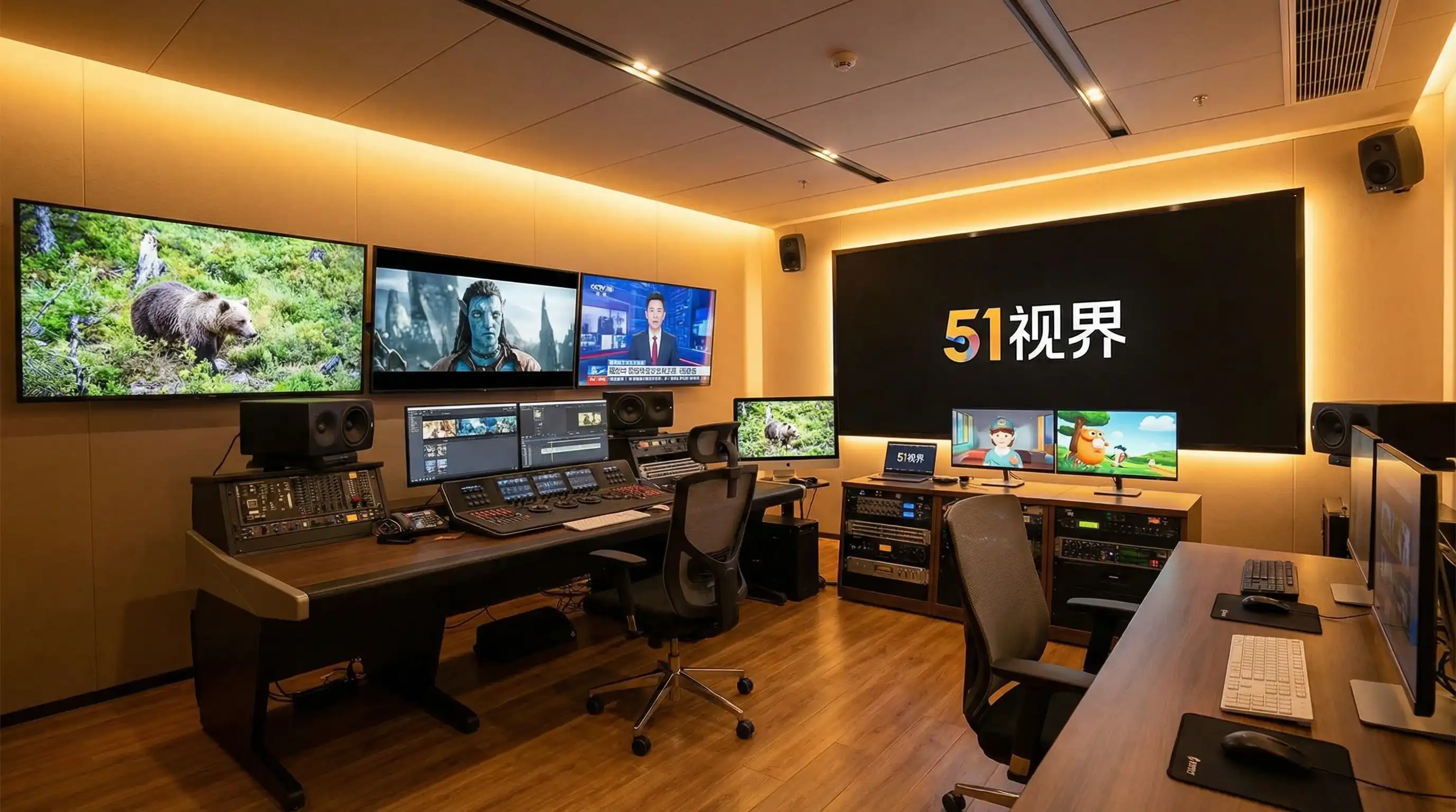 专业视频制作工作室内景 - 51动漫 视频创作